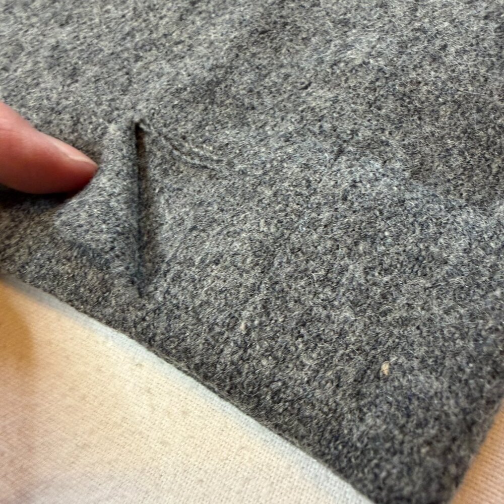 Vintage 100%‎ Pure Wool Country Suburbans Grey Dress Pants Size 16 - Picture 8 of 14